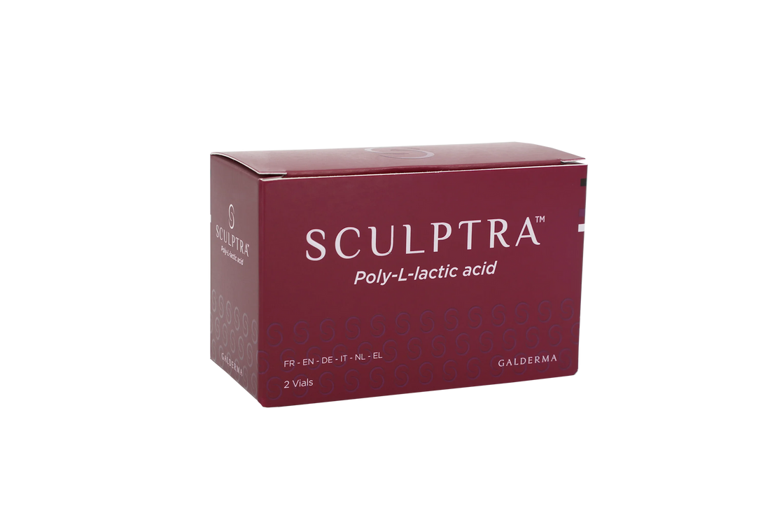 Sculptra Poly-L-Lactic Acid (TWO vials x 367.5mg/5ml)